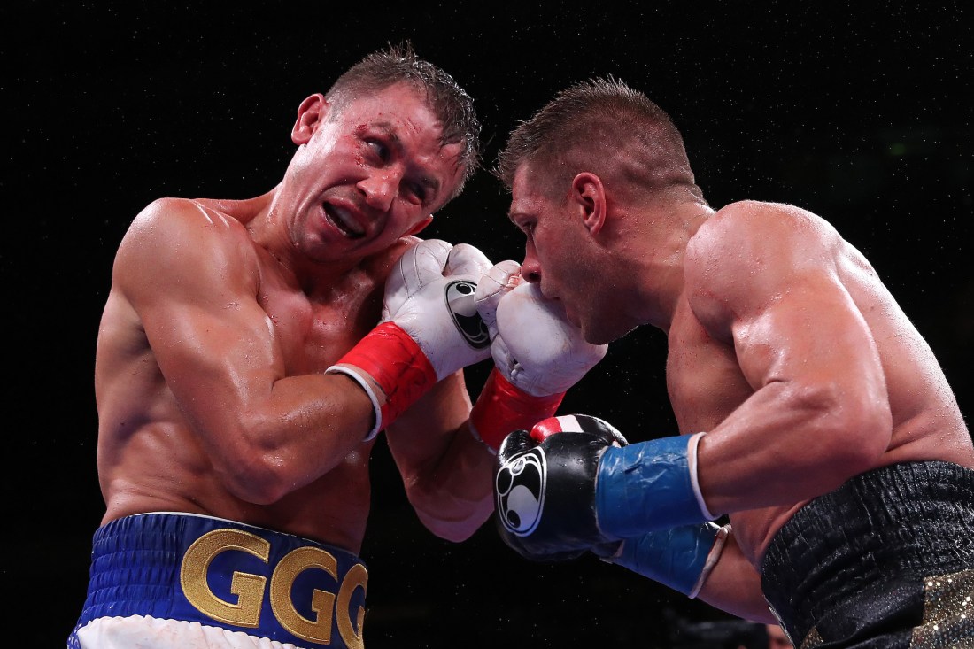 Boxing: Gennadiy Golovkin vs Sergiy Derevyanchenko